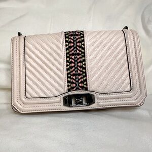 Rebecca Minkoff Leather Crossbody with guitar strap